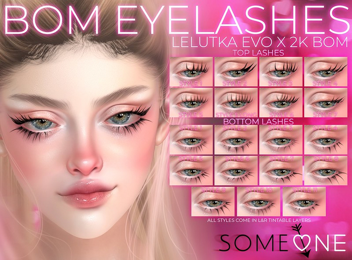 SOMEONE - BOM Eyelashes 