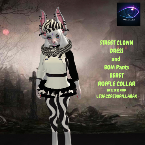 150VISUALLINE: STREET CLOWN OUTFIT BOXED