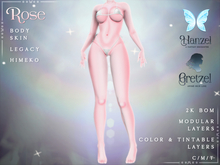 . Hanzel . Gretzel Body Skin {Rose} [Legacy/Himeko]