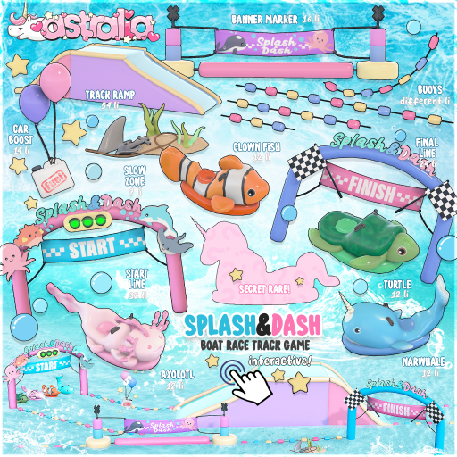 Astralia // Splash&Dash Race Start Line