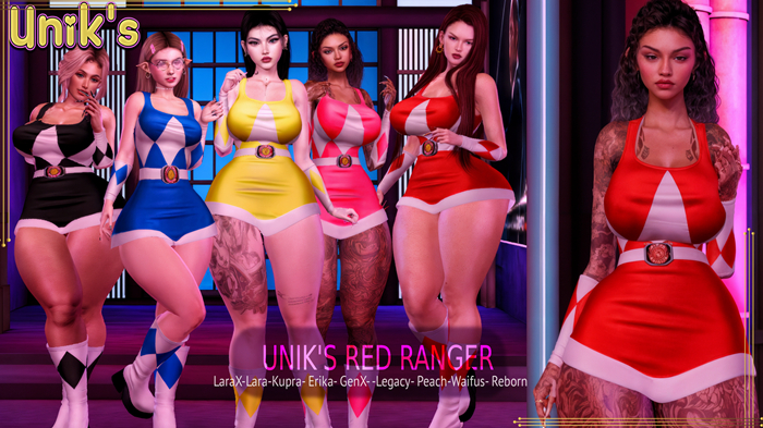 UNIK'S RED RANGER- hud box