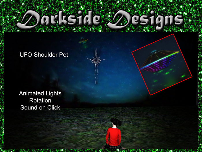 Flying UFO Shoulder Pet