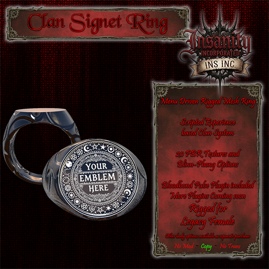 Ins Inc Signet Ring (Legacy Female)