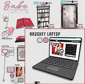 [Kres] Babe Cave - Black - Naughty Laptop