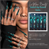 ..::Le Mew Beauty::.. Death By Roses Nails