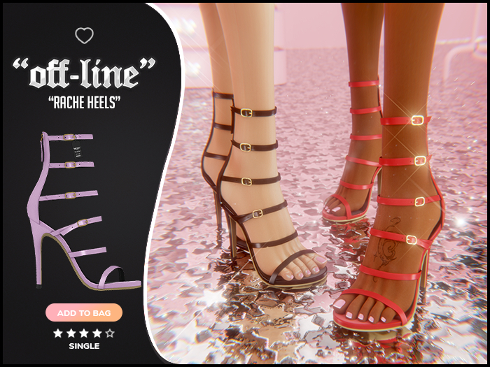 "Off-Line" x "Rache" Heels / Bratty