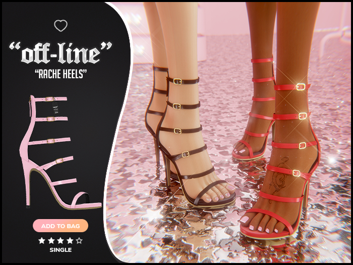 "Off-Line" x "Rache" Heels / Softy