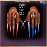 WAD DESIGNS NEEDLE FINGERNAILS