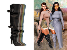 [Brior] Jovi Leather Boots - FATPACK