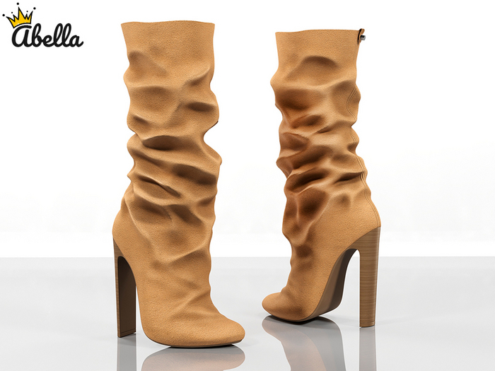 Full Perm High Suede Boots