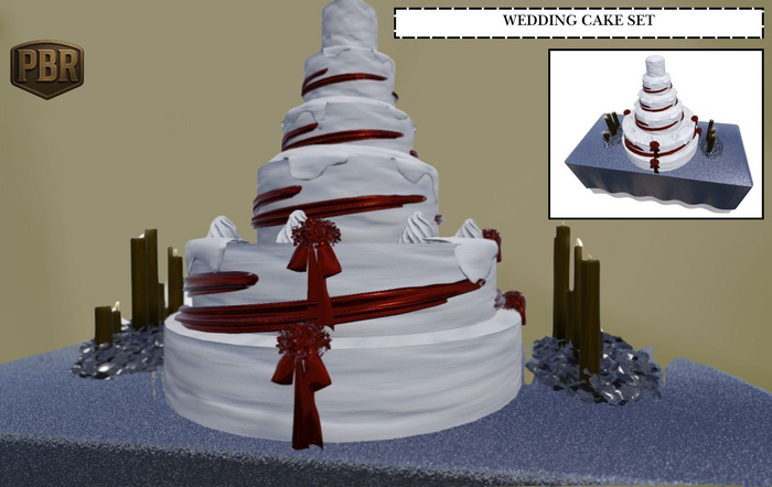 WEDDING CAKE SET