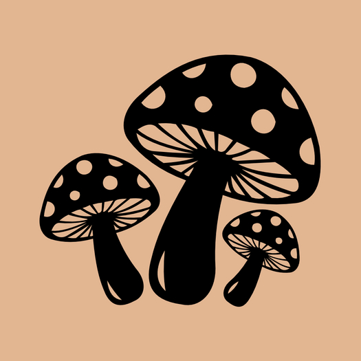 Body Sticker Pack - MUSHROOM