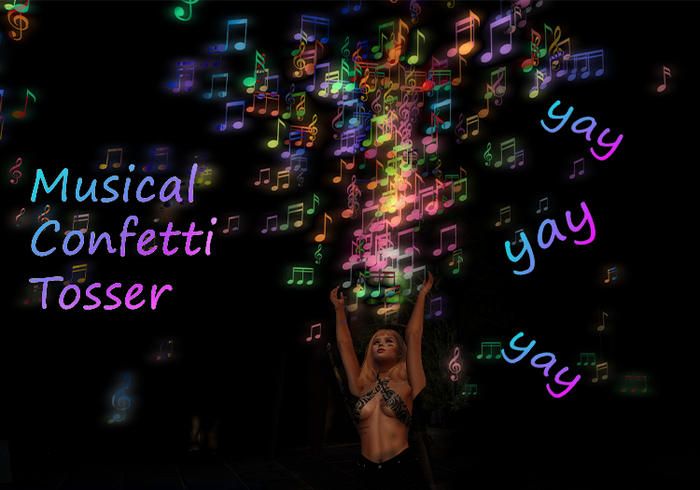 Musical Confetti Tosser