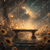 Sunflower Benches 12