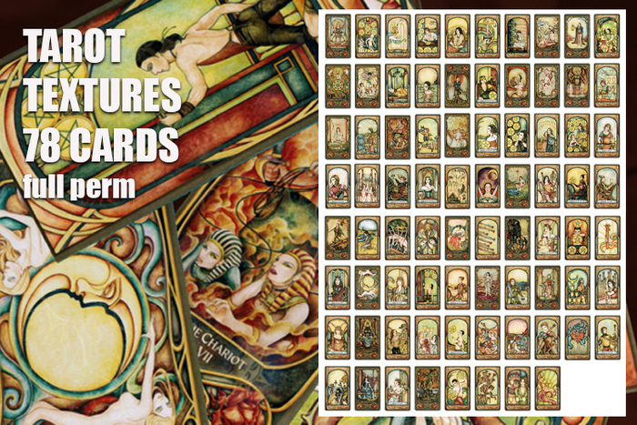 StudioCraft * Tarot Deck Textures FULL PERM