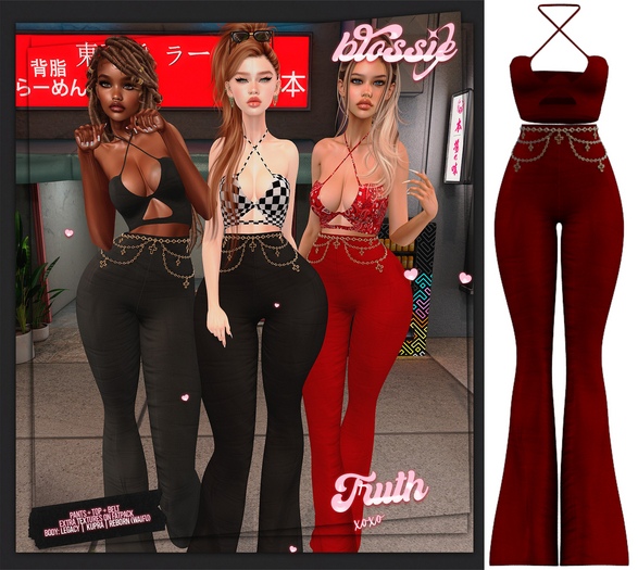 [Blossie By AB] Truth Set #12 ROUGE