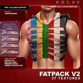 Noche. Skeleton Hoodie Fatpack