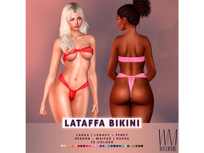 [WellMade] Lataffa Bikini