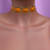 Bridgette's Closet Jack-O-Lantern Choker