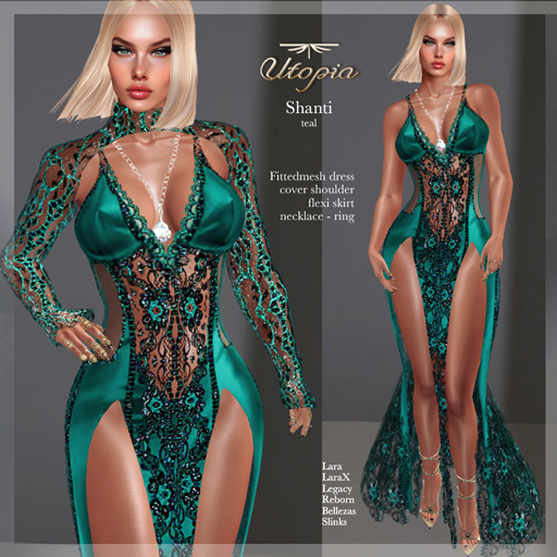 Utopia Shanti teal!