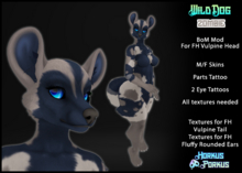 [HkPk] Wild Dog for FH Vulpine - Zombie