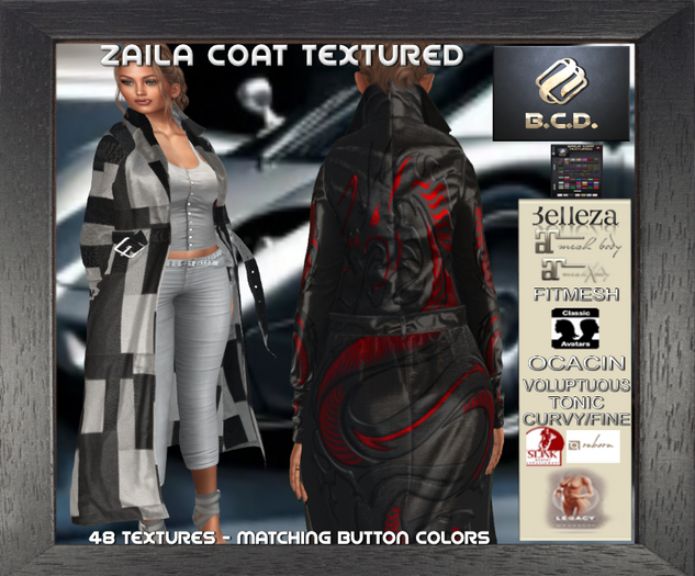 BCD Zaila Coat Textured
