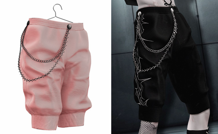 [DumDum] Street Shorts - Pink