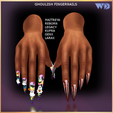 WAD DESIGNS GHOULISH FINGERNAILS