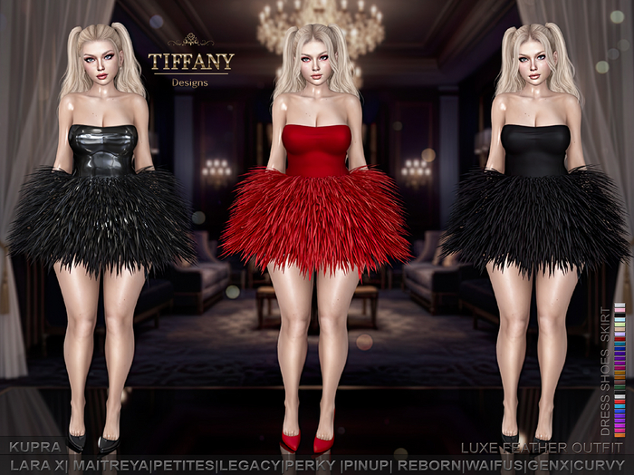 ::TD:: Luxe Feather Outfit