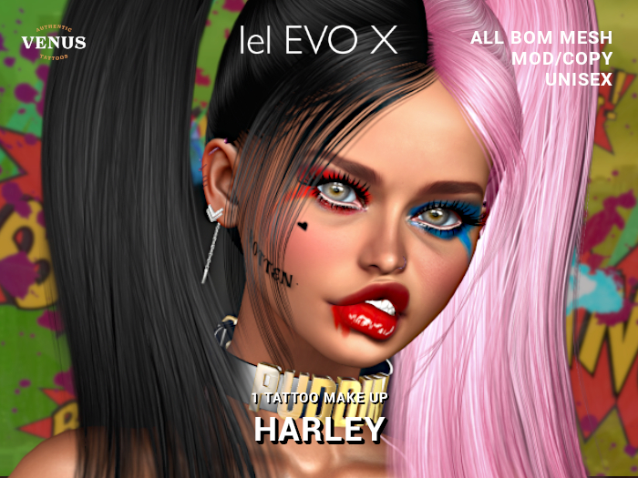 HARLEY QUIN MAKEUP