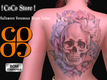 ! CoCo Store ! - Halloween Venomous Bloom Tattoo [BOM]