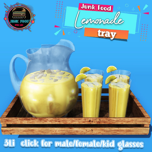 Junk Food - Lemonade Tray