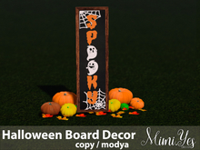 {mimi.yes} Halloween Board Spooky