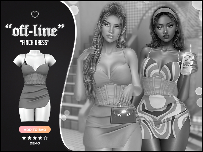 "Off-Line" x "Finch" Dress / Demo