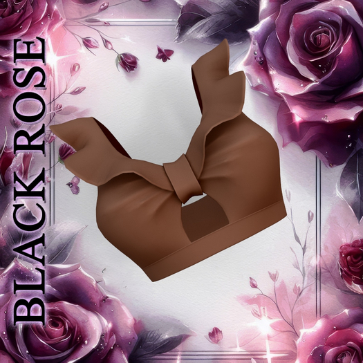 Brown Rouche Top Maitreya