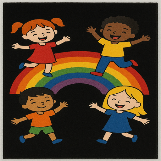 Happy Kids Pride Family Rug