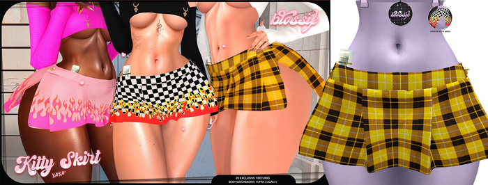 [Blossie By AB] Kitty Skirt #16