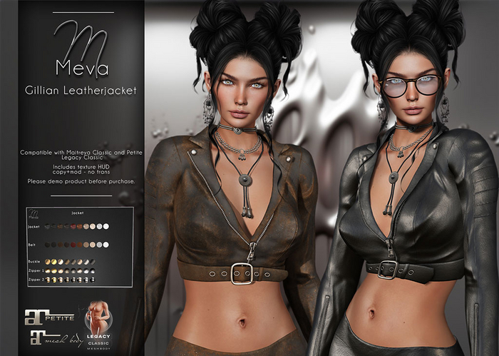 Meva Gillian Leatherjacket 