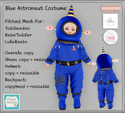 *CC* Blue Astronaut Costume FITTED (TDB/LB/BBT) add me