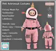 *CC* Pink Astronaut Costume FITTED  (TDB/LB/BBT) add me