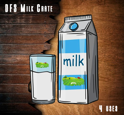 DFS Milk Crate  x10 