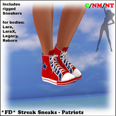*FD* Streak Sneaks [Boxed] Patriots