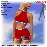 *FD* Spark It Up Outfit [Boxed] Patriots
