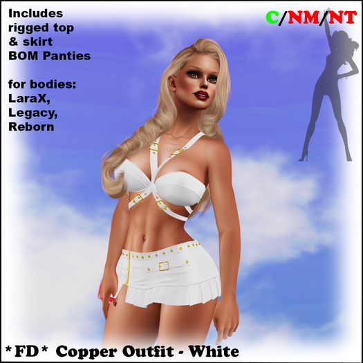 *FD* Copper Outfit [Boxed] White