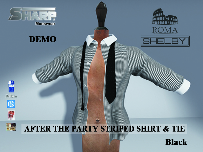 Sharp Shelby Roma ATP shirt and tie Demo