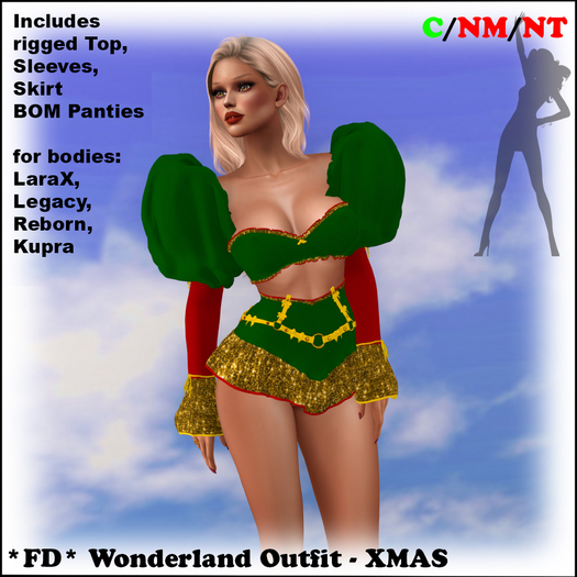 *FD* Wonderland Outfit [Boxed] XMAS