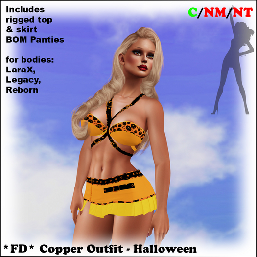 *FD* Copper Outfit [Boxed] Halloween