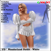 *FD* Wonderland Outfit [Boxed] White