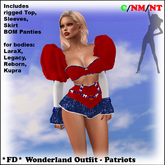 *FD* Wonderland Outfit [Boxed] Patriots