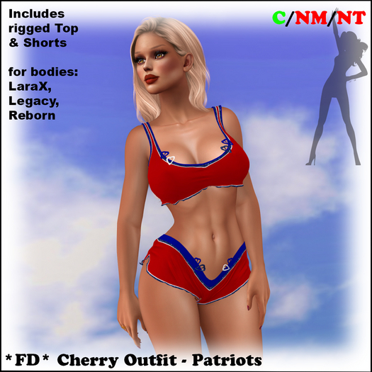 *FD* Cherry Outfit [Boxed] Patriots